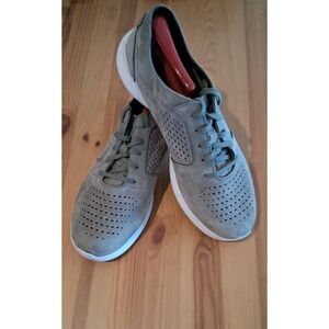 ABEO Doran Mens 10.5 Orthopedic Leather Suede Walking Shoes Arch Support Comfort